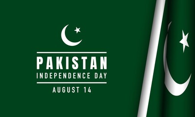 Pakistan Independence Day Background.