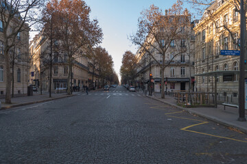 old street in paris