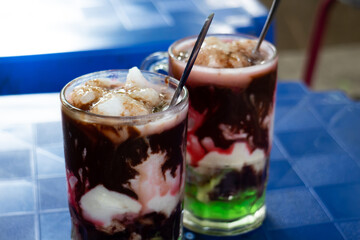 A street drink called ice doger