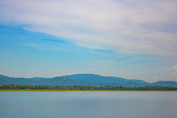 lake and sky