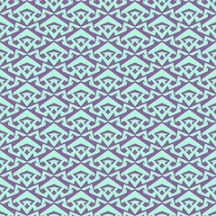 vintage geometric repetition shapes and form seamless pattern background