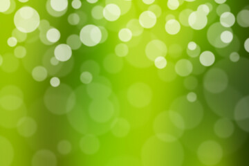 Obraz premium Green and white bokeh background from natural.