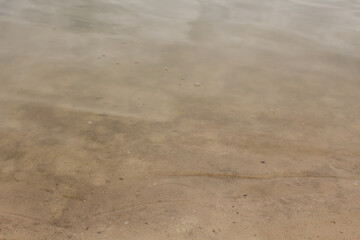 clear water in the lake