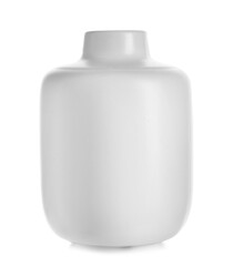 Beautiful vase on white background