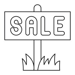 Sale sign icon, Summer sale related vector