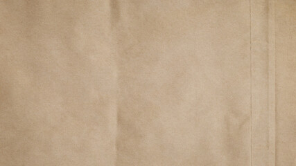 Texture of old brown paper bag