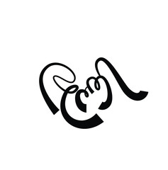 Delhi city typography in Devanagari Script