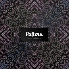 African background vector seamless pattern