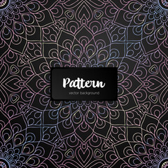 African background vector seamless pattern
