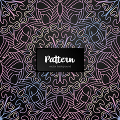 African background vector seamless pattern