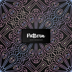 African background vector seamless pattern