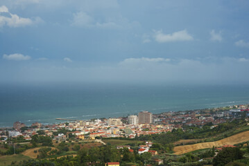 Fototapeta premium Relax in una calma località turistica del centro Italia
