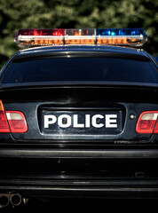 Detail of american police car © Zsolt Biczó