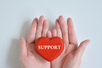 Fototapeta premium SUPPORT