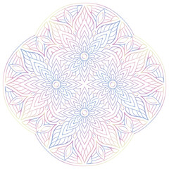 Mandala. Vintage indian decorative elements