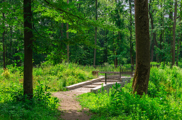 Alexandria park in Bila Tserkva, Ukraine