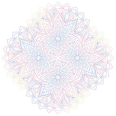 Mandala. Vintage indian decorative elements