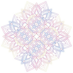 Mandala. Vintage indian decorative elements