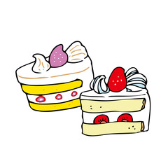 ショートケーキ　2コ