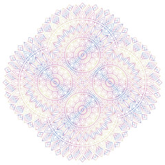 Mandala. Vintage indian decorative elements