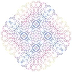 Mandala. Vintage indian decorative elements