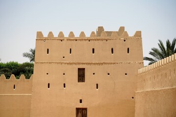 ancient arab castle in Al Ain UAE