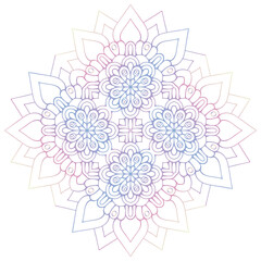 Mandala. Vintage indian decorative elements