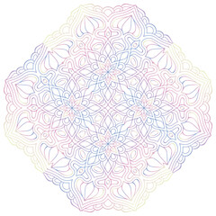 Mandala. Vintage indian decorative elements