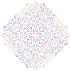 Mandala. Vintage indian decorative elements