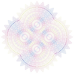 Mandala. Vintage indian decorative elements