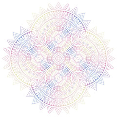 Mandala. Vintage indian decorative elements