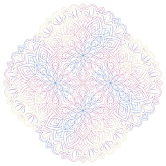 Mandala. Vintage indian decorative elements