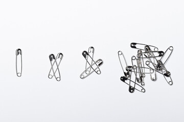 Fototapeta premium Safety pin/安全ピン