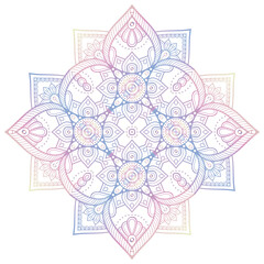 Mandala. Vintage indian decorative elements