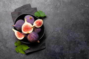 Ripe sweet figs