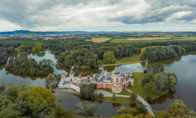 Franzensburg castle in Austria. Built between 1801 and 1836, it was named in memory of the last...