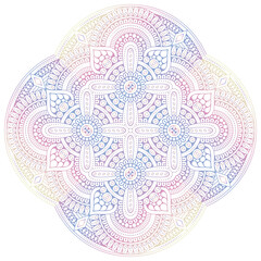 Mandala. Vintage indian decorative elements
