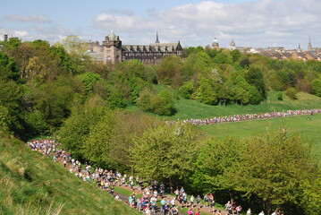 Great Run, Holyrood Park, Edinburgh, Scotland