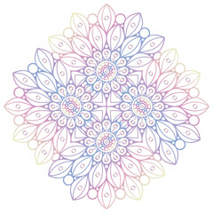 Mandala. Vintage indian decorative elements