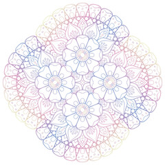 Mandala. Vintage indian decorative elements