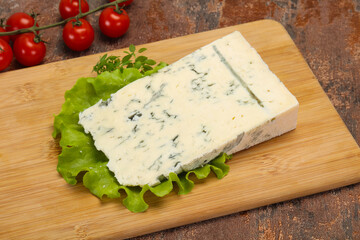 Italian traditional gorgonzola soft cheese