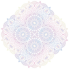 Mandala. Vintage indian decorative elements