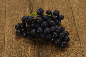 Fresh ripe sweet red grape