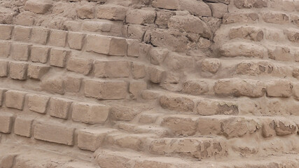 An archaeological site of Lima, Peru. 