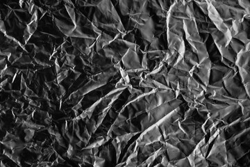 crinkle aluminium foil, dark silver foil 
