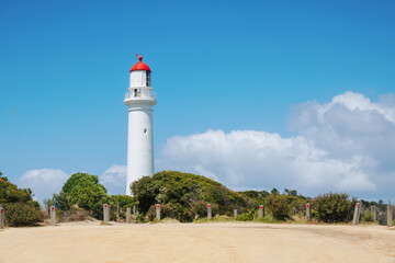 Fototapeta na wymiar Split Point Lighthouse Australia