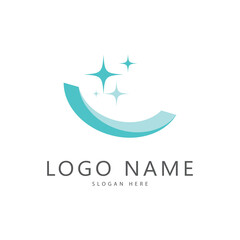 Fototapeta na wymiar Cleaning Logo Template vector symbol