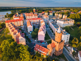 Architecture of Kamien Pomorski