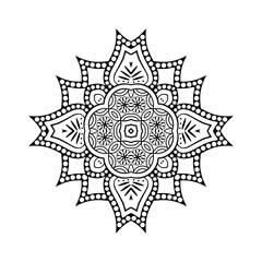 Mandala. Vintage indian decorative elements