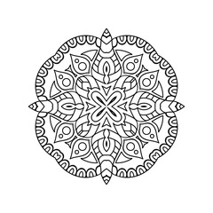 Mandala. Vintage indian decorative elements